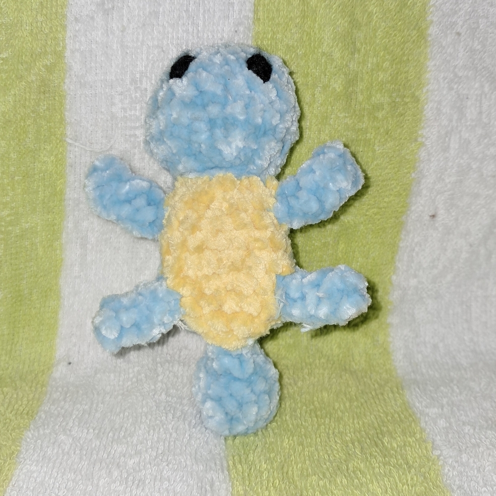 Hand Made Crochet Mini Squirtle